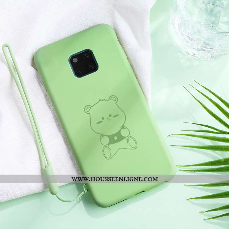 Coque Huawei Mate 20 Pro Silicone Protection Dessin Animé Net Rouge Étui Vent Amoureux