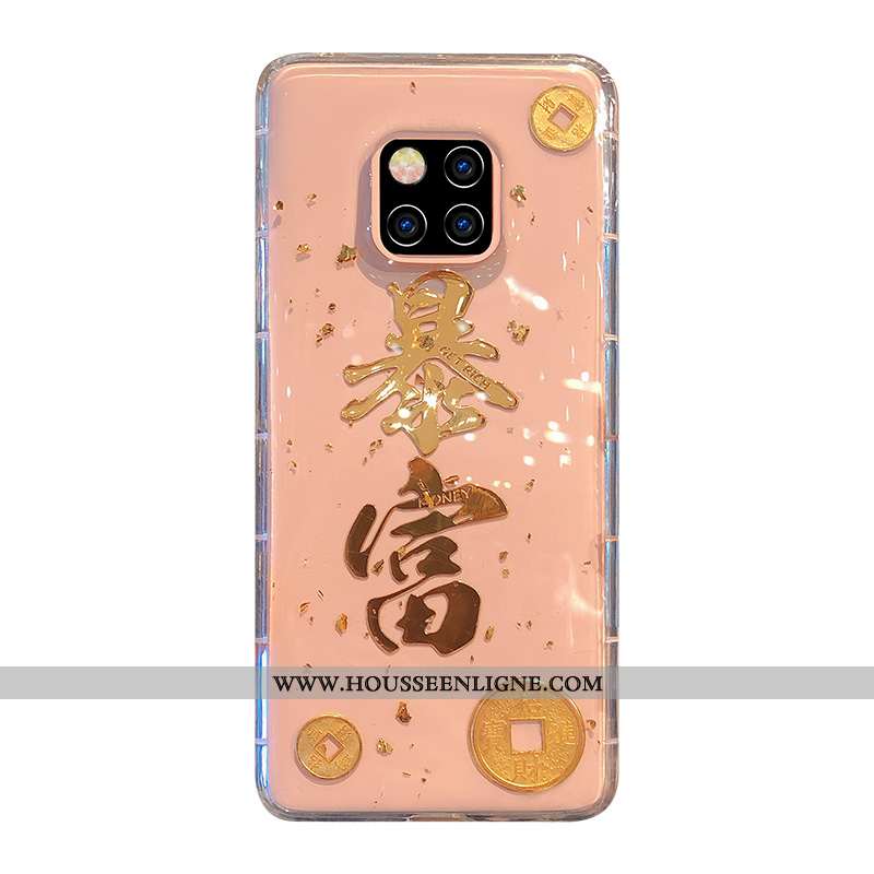 Coque Huawei Mate 20 Pro Silicone Protection Transparent Net Rouge Tout Compris Étui Fluide Doux Bla