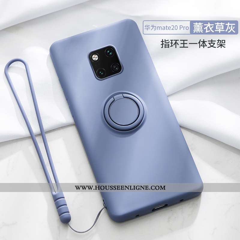 Coque Huawei Mate 20 Pro Tendance Silicone Incassable Noir Nouveau Tout Compris
