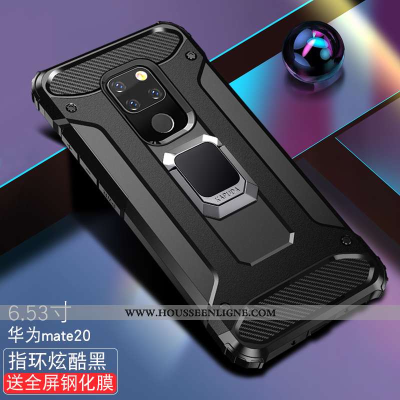 Coque Huawei Mate 20 Protection Délavé En Daim Difficile Fluide Doux Étui Légère Téléphone Portable 