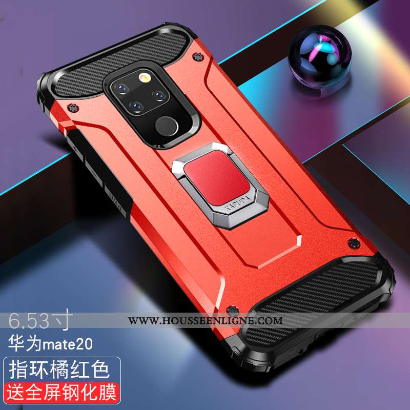 Coque Huawei Mate 20 Protection Délavé En Daim Difficile Fluide Doux Étui Légère Téléphone Portable 