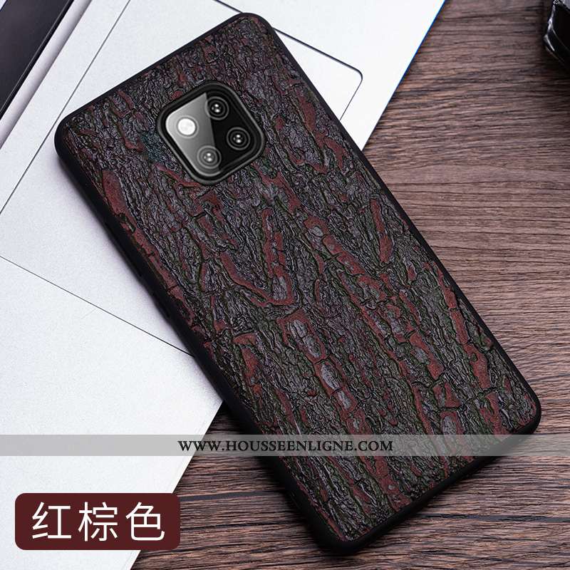Coque Huawei Mate 20 Rs Cuir Mode Étui Luxe Téléphone Portable Qualité Verte