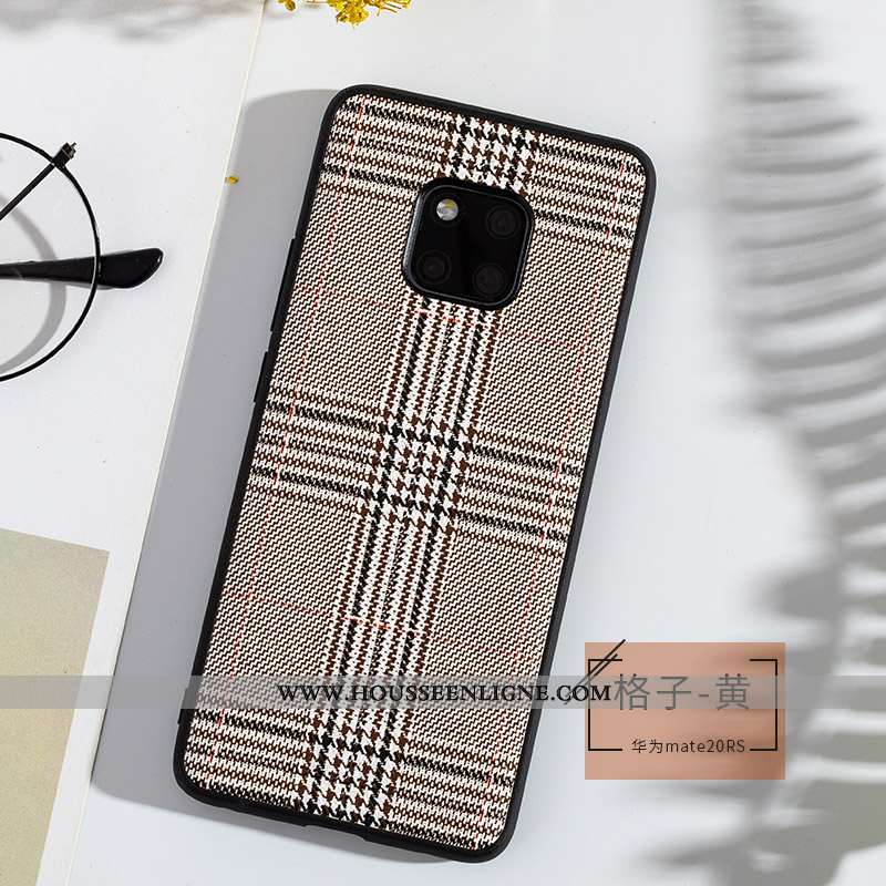 Coque Huawei Mate 20 Rs Fluide Doux Cuir Véritable Téléphone Portable Qualité Cuir Ultra Étui Bleu