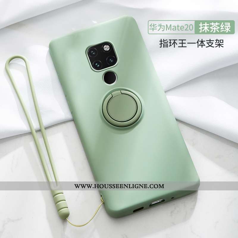 Coque Huawei Mate 20 Silicone Ornements Suspendus Personnalité Incassable Ultra Fluide Doux Rouge