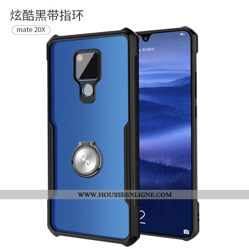 Coque Huawei Mate 20 X Silicone Protection Incassable Légère Téléphone Portable Personnalité Rouge