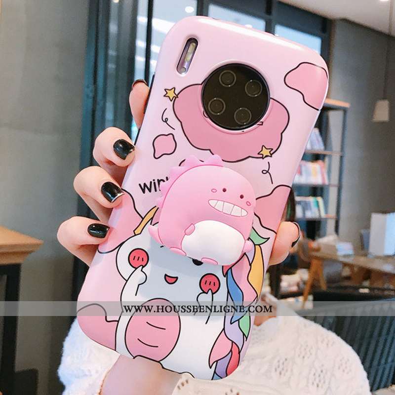 Coque Huawei Mate 30 Charmant Amoureux Téléphone Portable Incassable Net Rouge Tout Compris Support 