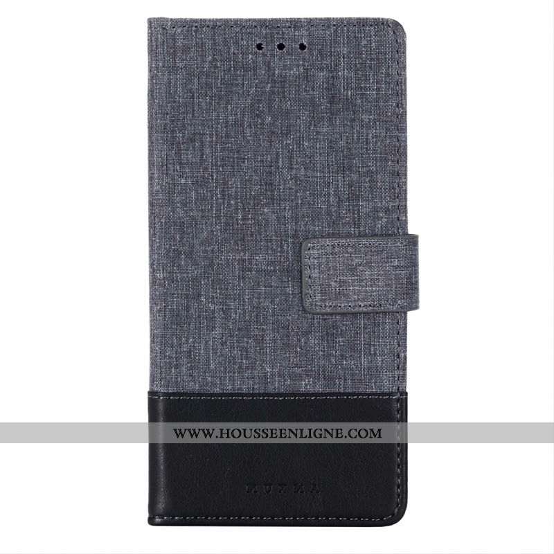Coque Huawei Mate 30 Créatif Cuir Étui Housse Protection Téléphone Portable Toile Noir