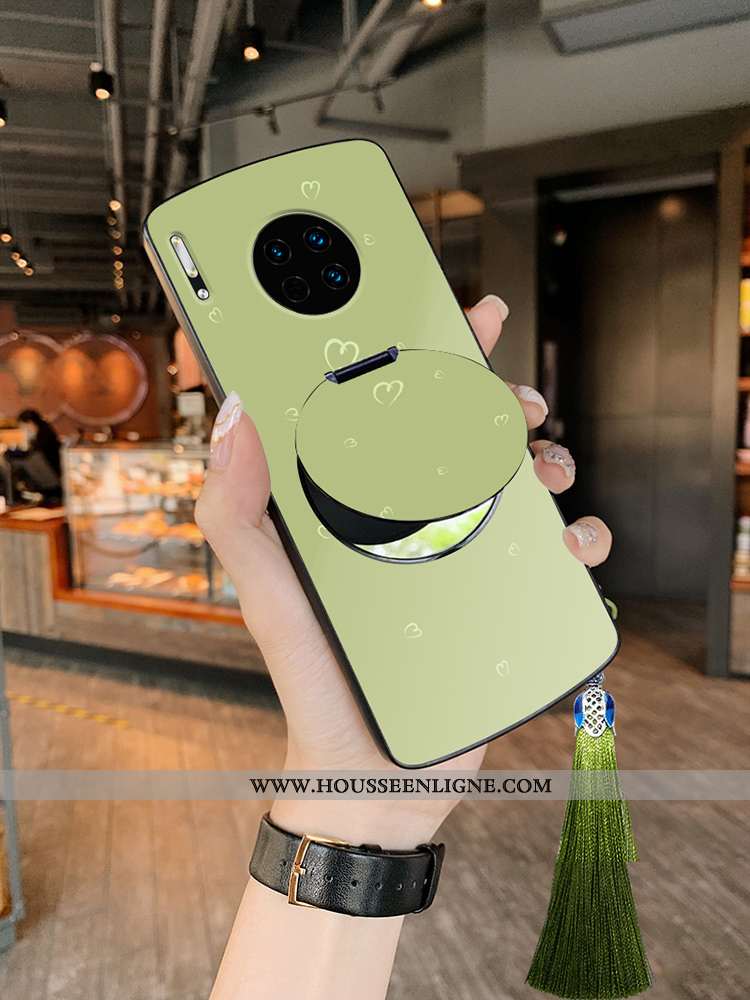 Coque Huawei Mate 30 Fluide Doux Silicone Noir Téléphone Portable Nouveau Créatif Tout Compris