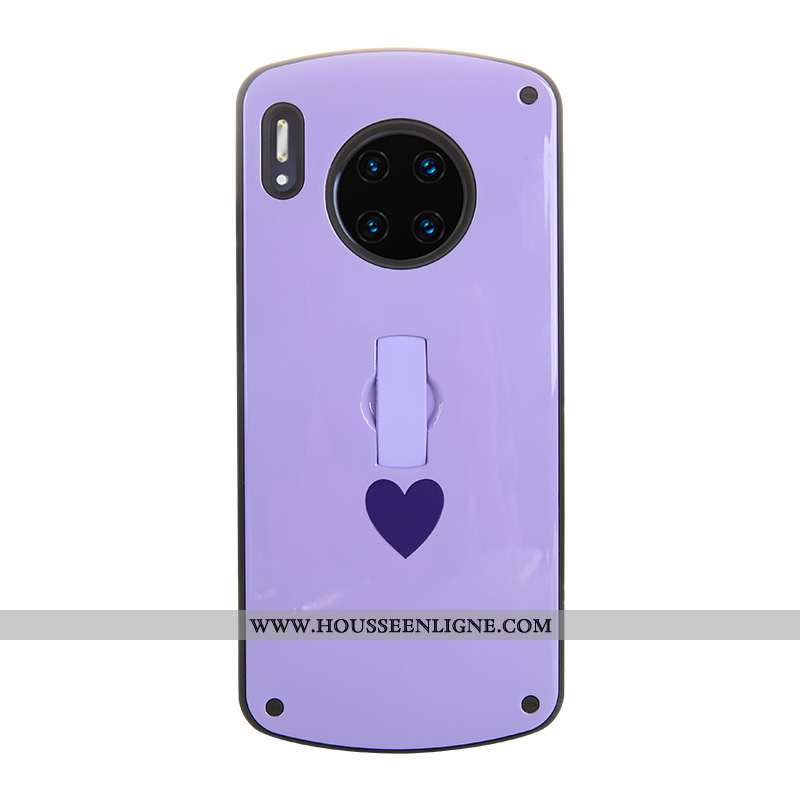 Coque Huawei Mate 30 Fluide Doux Silicone Personnalité Vert Petit Téléphone Portable Verte