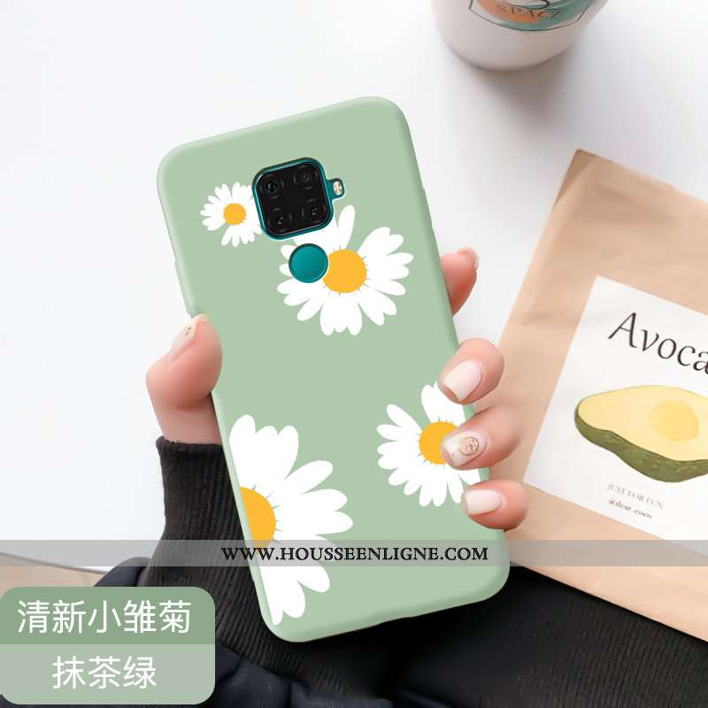 Coque Huawei Mate 30 Lite Personnalité Tendance Étui Téléphone Portable Protection Tout Compris Bleu