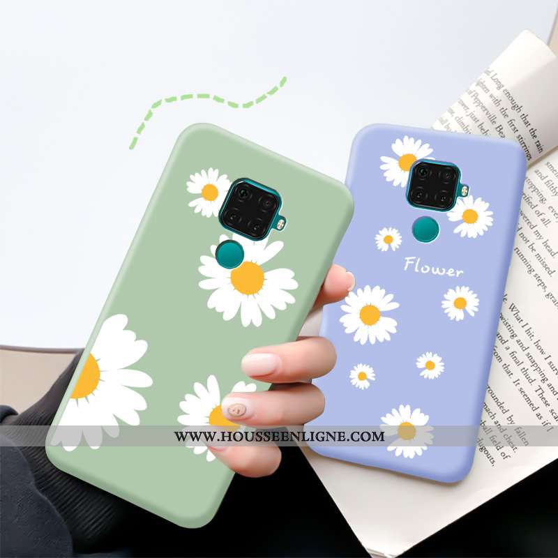 Coque Huawei Mate 30 Lite Personnalité Tendance Étui Téléphone Portable Protection Tout Compris Bleu