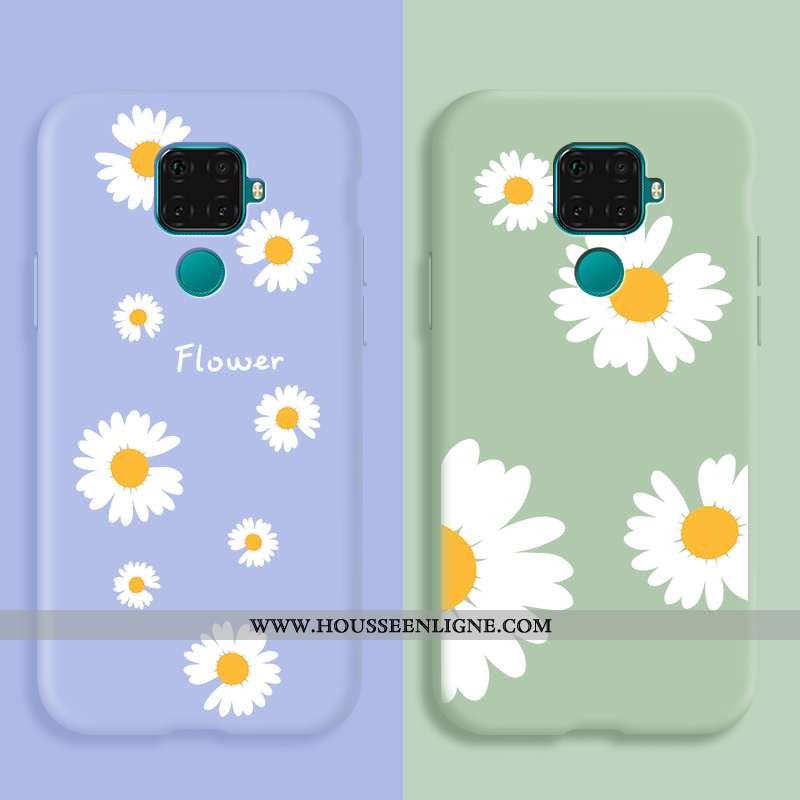 Coque Huawei Mate 30 Lite Personnalité Tendance Étui Téléphone Portable Protection Tout Compris Bleu