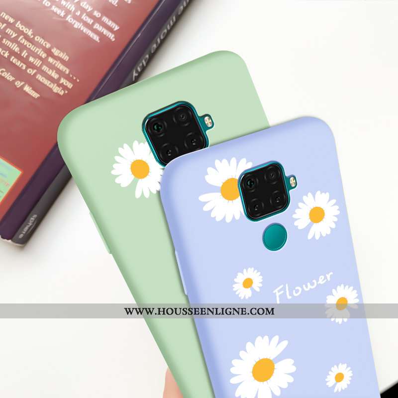 Coque Huawei Mate 30 Lite Personnalité Tendance Étui Téléphone Portable Protection Tout Compris Bleu