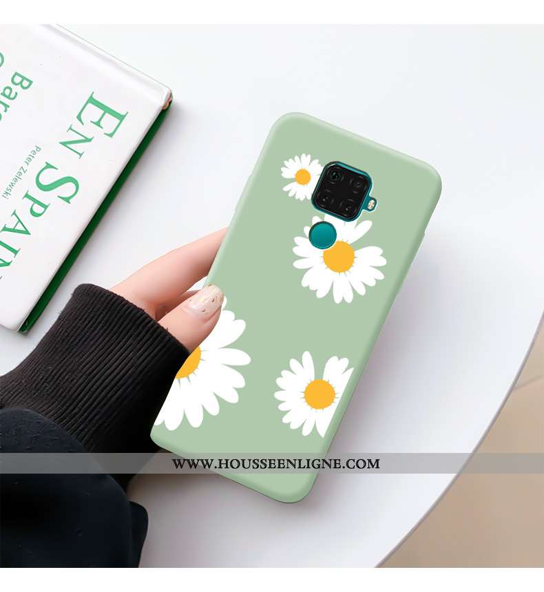 Coque Huawei Mate 30 Lite Personnalité Tendance Étui Téléphone Portable Protection Tout Compris Bleu