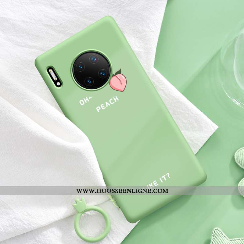 Coque Huawei Mate 30 Personnalité Créatif Protection Téléphone Portable Étui Silicone Rose