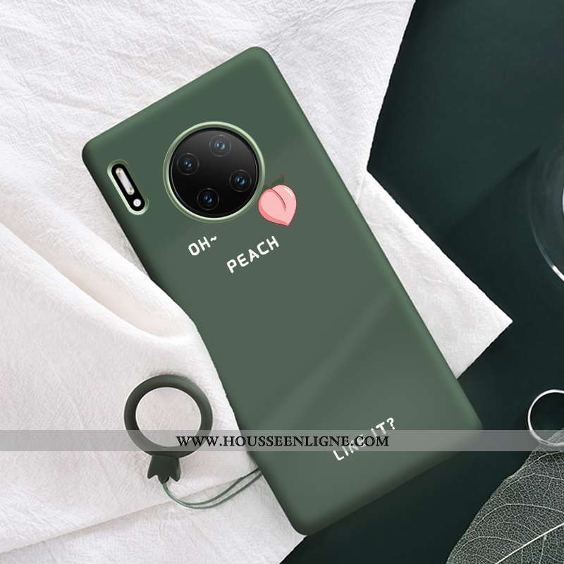 Coque Huawei Mate 30 Personnalité Créatif Protection Téléphone Portable Étui Silicone Rose