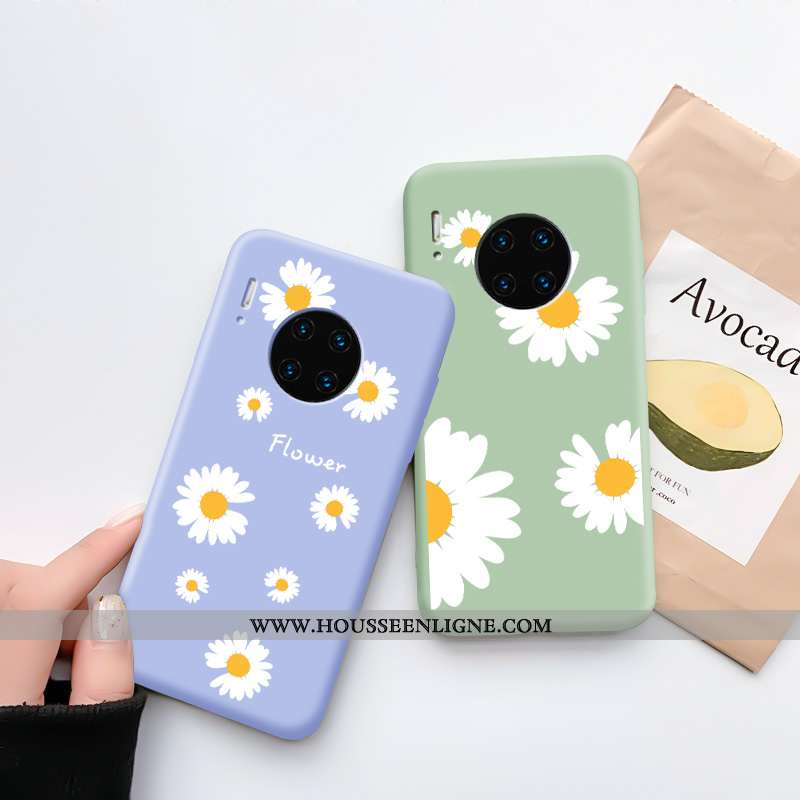 Coque Huawei Mate 30 Pro Charmant Tendance Net Rouge Téléphone Portable Fluide Doux Bleu Dessin Anim