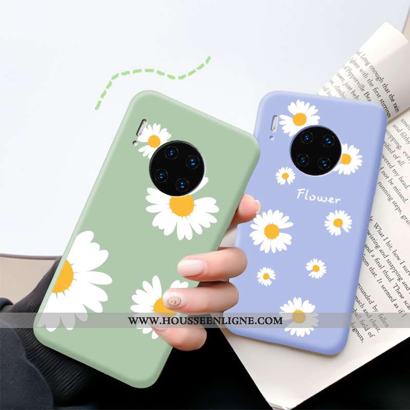 Coque Huawei Mate 30 Pro Charmant Tendance Net Rouge Téléphone Portable Fluide Doux Bleu Dessin Anim