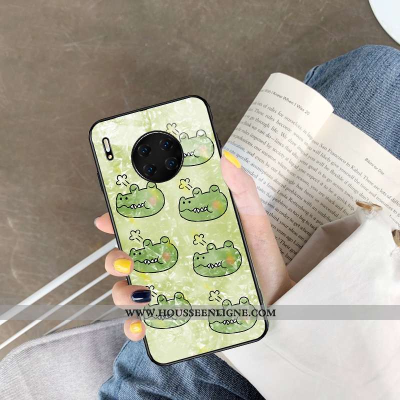 Coque Huawei Mate 30 Pro Légère Silicone Étui Tout Compris Blanc Original Verre Blanche
