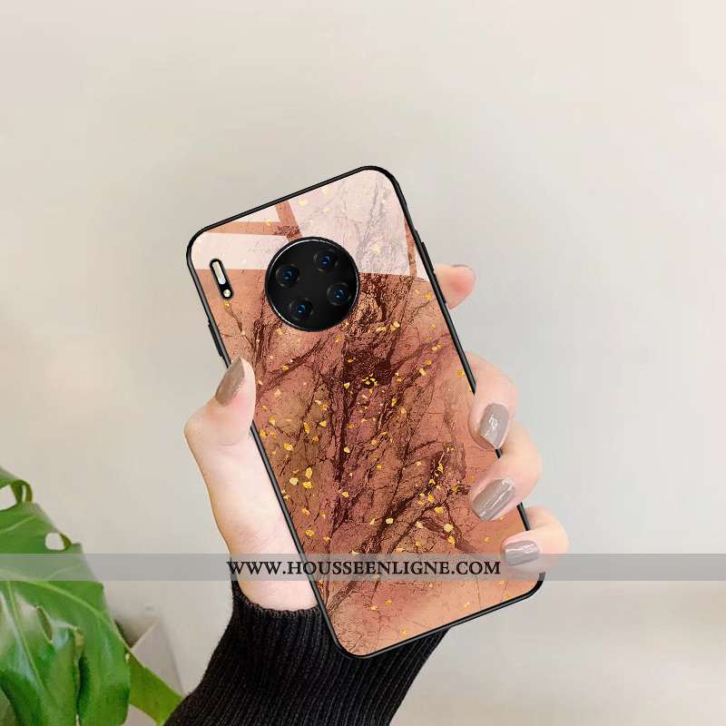 Coque Huawei Mate 30 Pro Légère Silicone Étui Tout Compris Blanc Original Verre Blanche