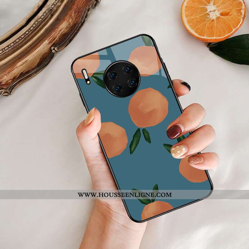 Coque Huawei Mate 30 Pro Légère Silicone Étui Tout Compris Blanc Original Verre Blanche