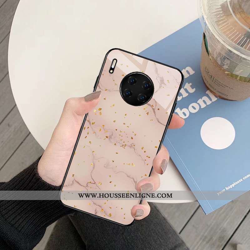 Coque Huawei Mate 30 Pro Légère Silicone Étui Tout Compris Blanc Original Verre Blanche