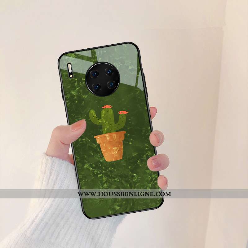 Coque Huawei Mate 30 Pro Légère Silicone Étui Tout Compris Blanc Original Verre Blanche