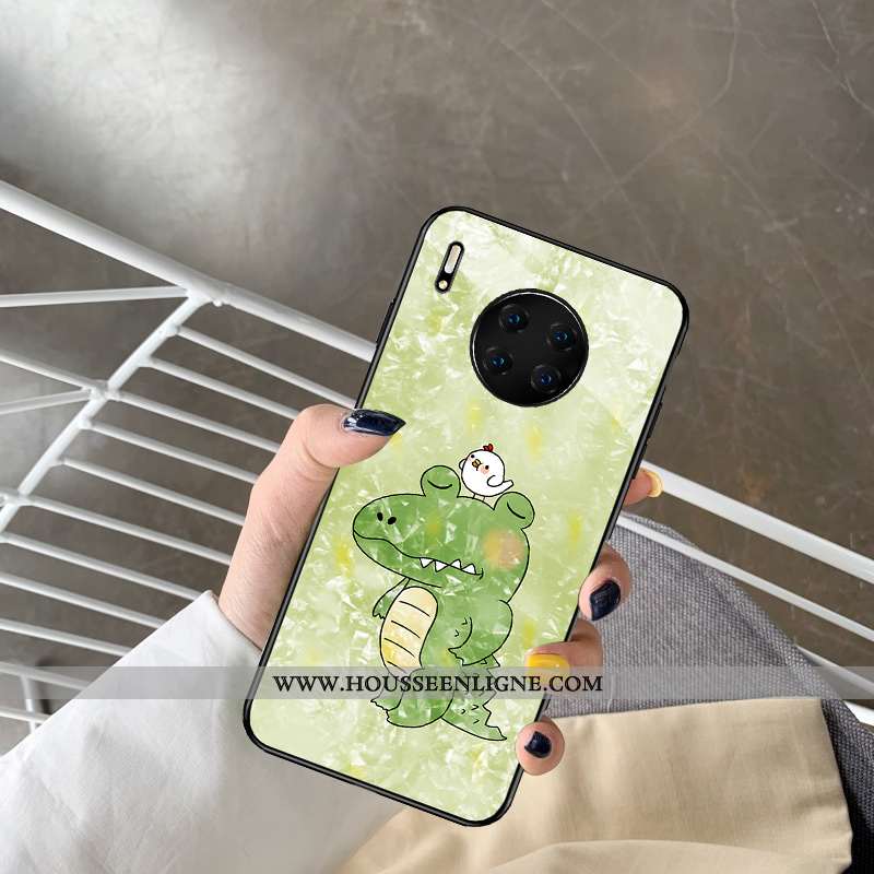 Coque Huawei Mate 30 Pro Légère Silicone Étui Tout Compris Blanc Original Verre Blanche
