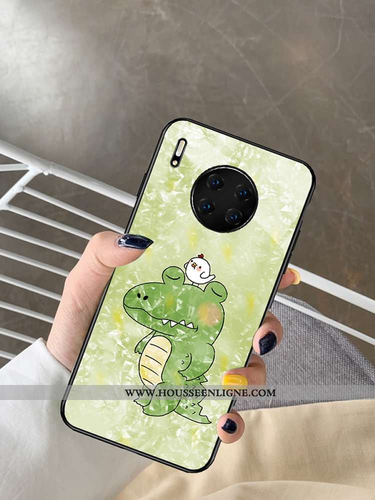 Coque Huawei Mate 30 Pro Légère Silicone Étui Tout Compris Blanc Original Verre Blanche