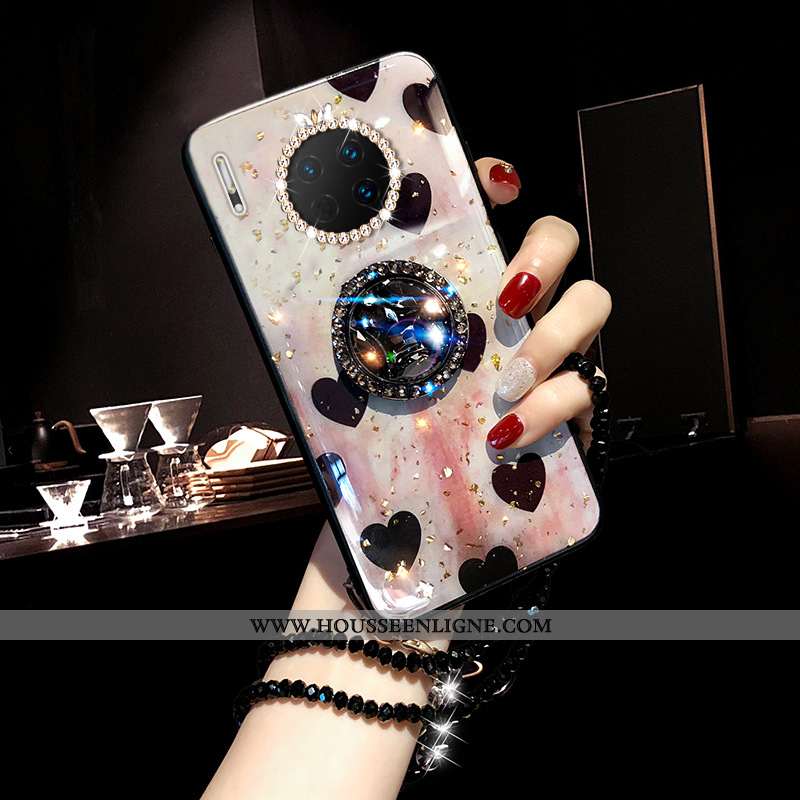Coque Huawei Mate 30 Pro Tendance Silicone Téléphone Portable Tout Compris Rouge Mode Luxe