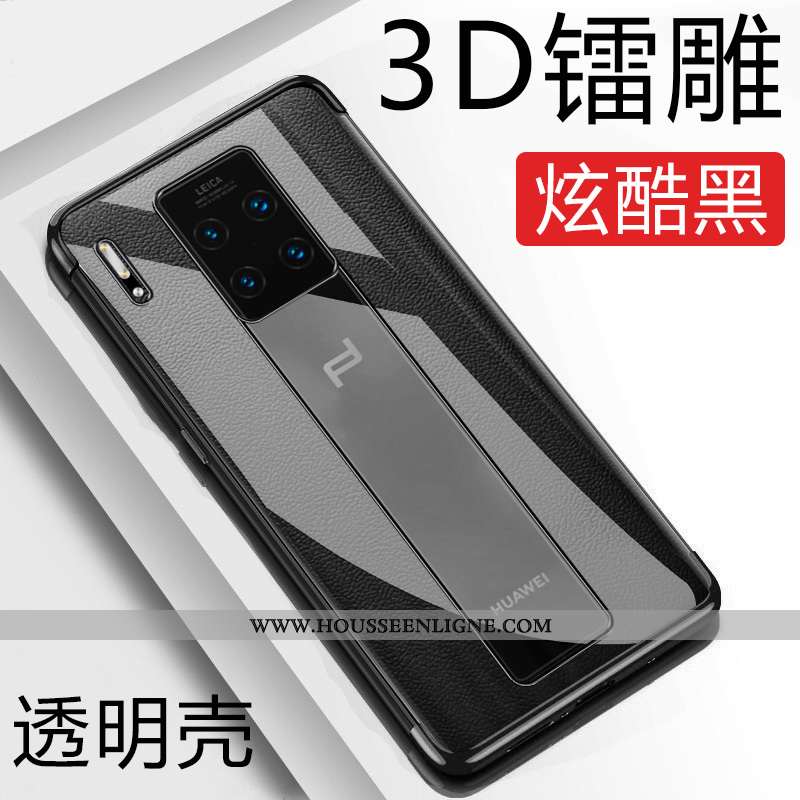 Coque Huawei Mate 30 Rs Fluide Doux Protection Légère Téléphone Portable Étui Rouge