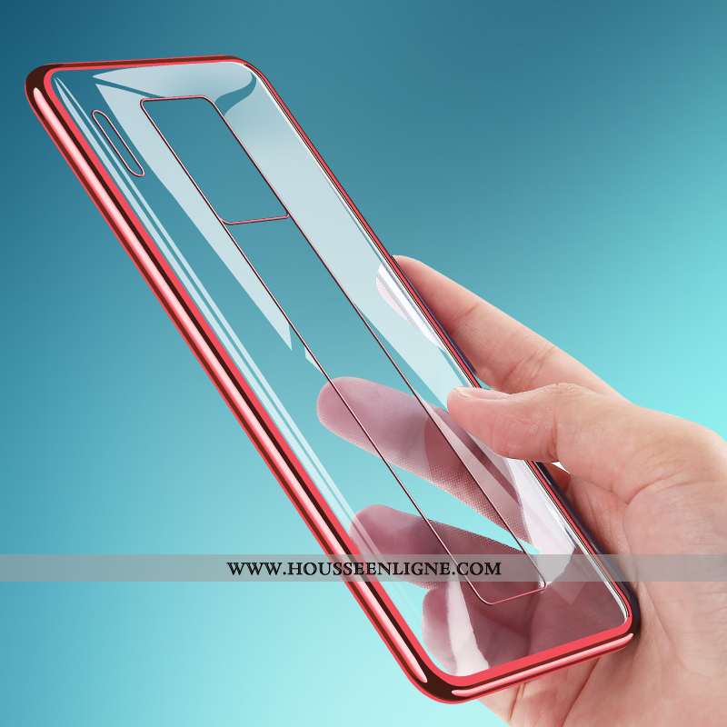 Coque Huawei Mate 30 Rs Transparent Fluide Doux Bleu Téléphone Portable Incassable Tout Compris