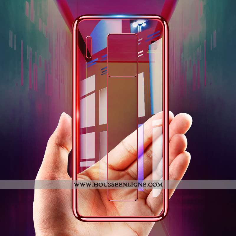 Coque Huawei Mate 30 Rs Transparent Fluide Doux Bleu Téléphone Portable Incassable Tout Compris