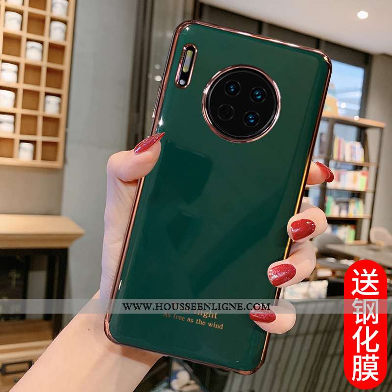 Coque Huawei Mate 30 Silicone Tendance Téléphone Portable Tout Compris Incassable Gris