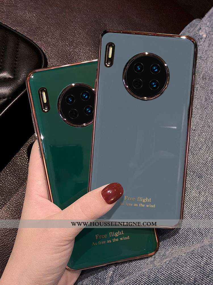 Coque Huawei Mate 30 Silicone Tendance Téléphone Portable Tout Compris Incassable Gris