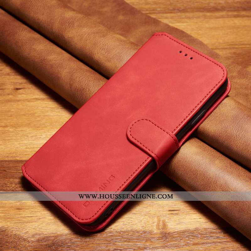 Coque Huawei Nova 5t Cuir Fluide Doux Business Incassable Téléphone Portable Étui Tout Compris Gris