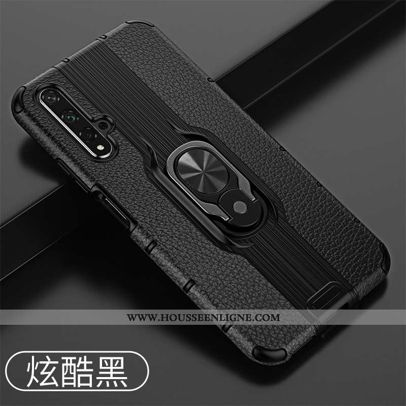 Coque Huawei Nova 5t Délavé En Daim Personnalité Tendance Étui Silicone Ballon Verte