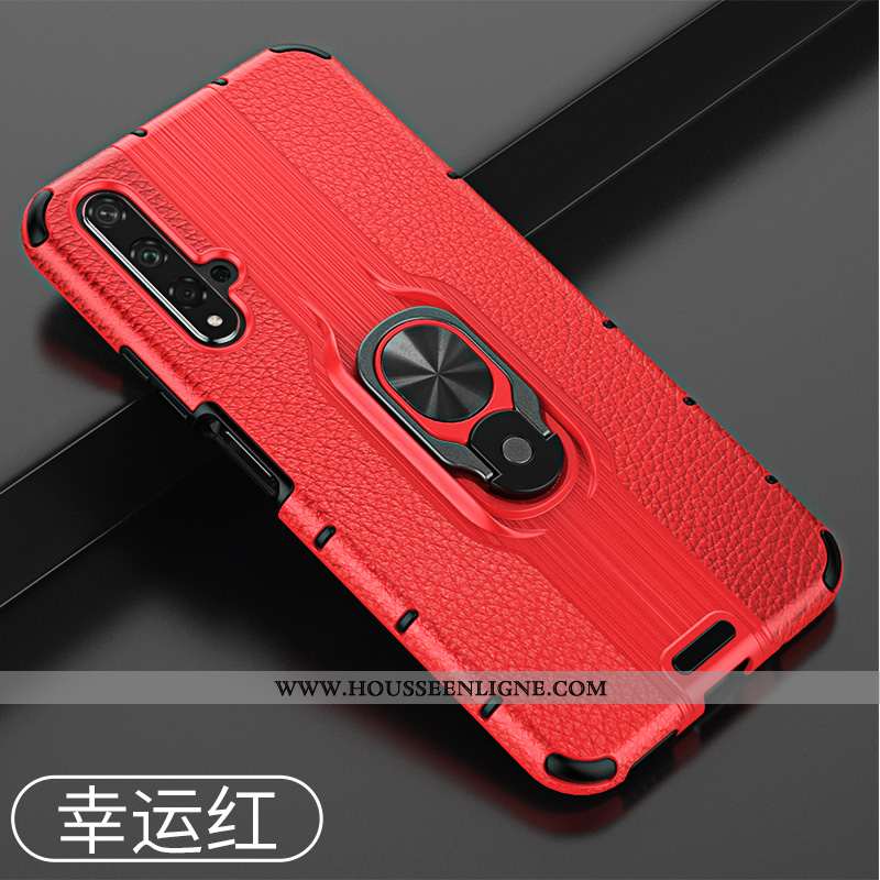 Coque Huawei Nova 5t Délavé En Daim Personnalité Tendance Étui Silicone Ballon Verte