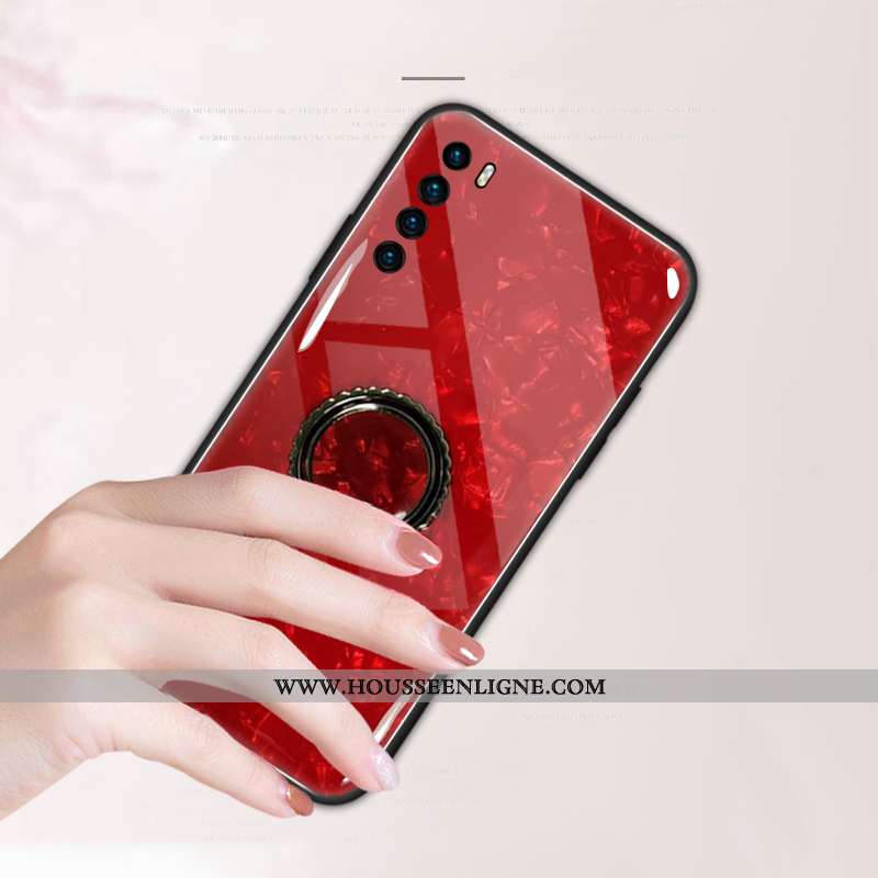 Coque Huawei Nova 5t Fluide Doux Silicone Incassable Nouveau Téléphone Portable Étui Rouge