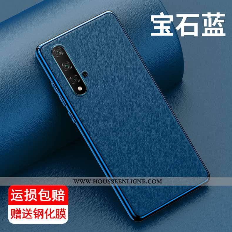 Coque Huawei Nova 5t Protection Personnalité Modèle Fleurie Créatif Tempérer Incassable Placage Oran
