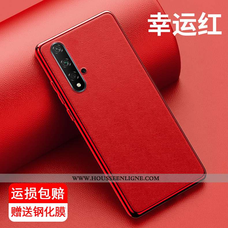 Coque Huawei Nova 5t Protection Personnalité Modèle Fleurie Créatif Tempérer Incassable Placage Oran