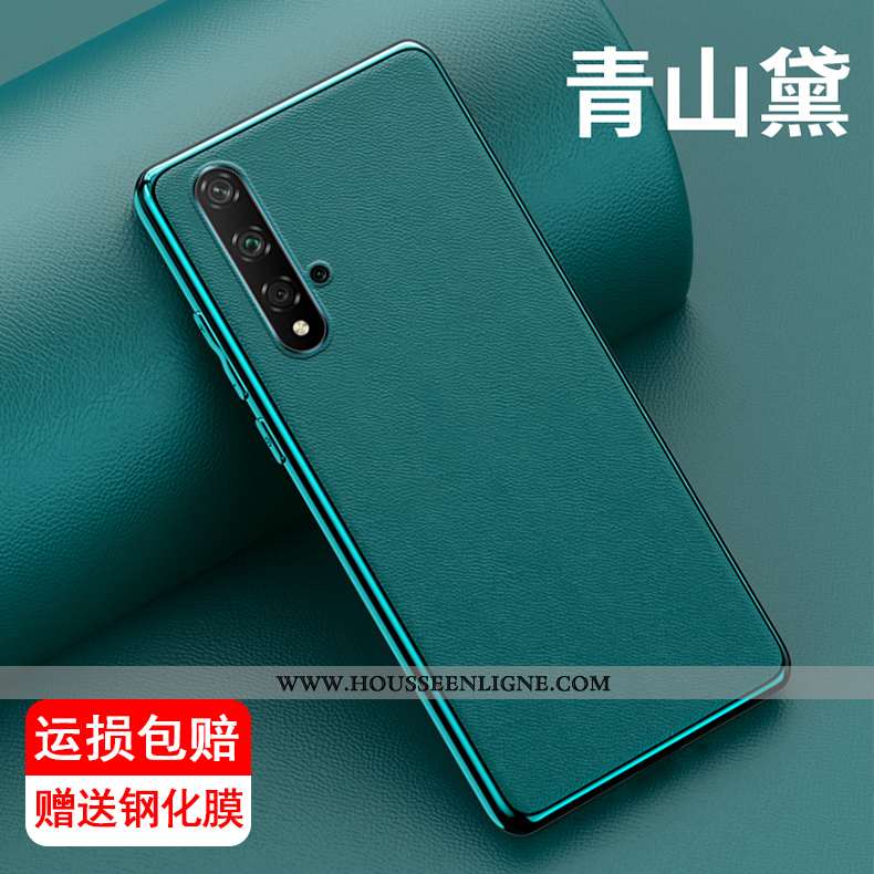 Coque Huawei Nova 5t Protection Personnalité Modèle Fleurie Créatif Tempérer Incassable Placage Oran