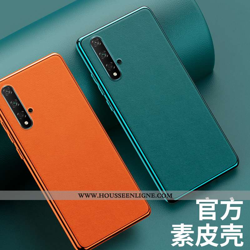 Coque Huawei Nova 5t Protection Personnalité Modèle Fleurie Créatif Tempérer Incassable Placage Oran