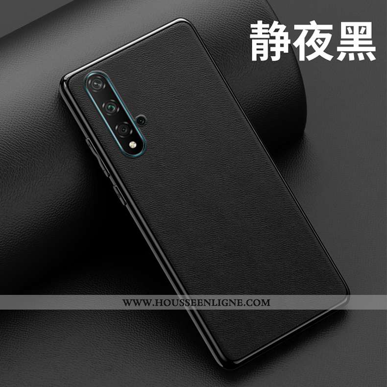 Coque Huawei Nova 5t Protection Personnalité Modèle Fleurie Créatif Tempérer Incassable Placage Oran