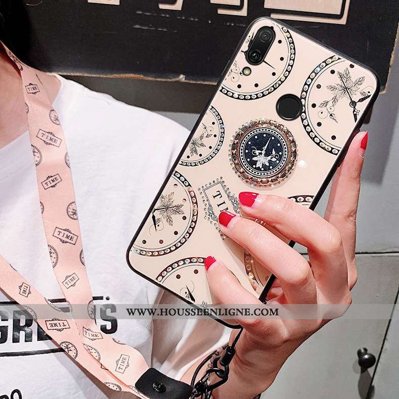 Coque Huawei P Smart 2020 Fluide Doux Protection Légère Tout Compris Verre Tendance Beige