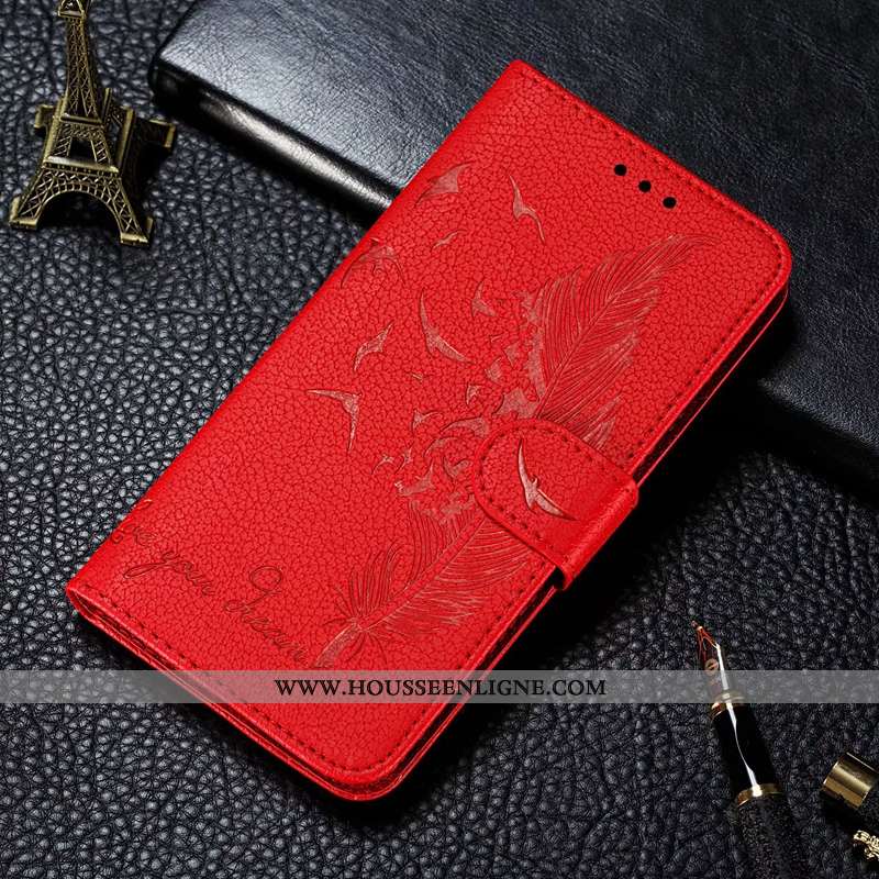 Coque Huawei P Smart 2020 Portefeuille Cuir Clamshell Incassable Tout Compris Étui Marron