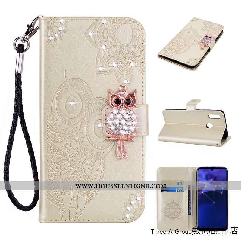 Coque Huawei P Smart+ 2020 Protection Étui Téléphone Portable Vin Rouge 2020 Jeunesse Housse Bordeau