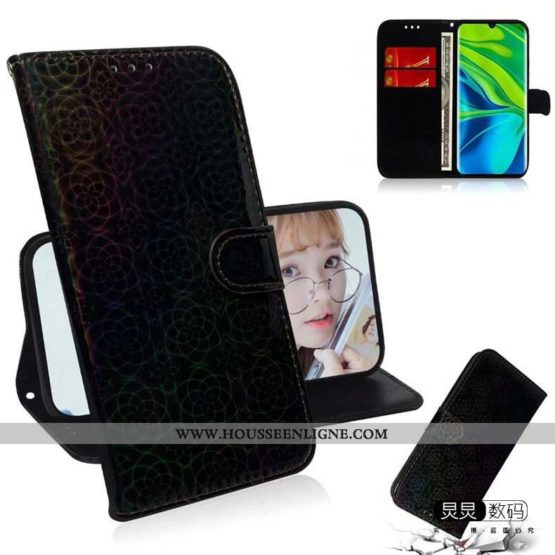 Coque Huawei P Smart 2020 Silicone Protection Or Téléphone Portable Étui Tendance Cuir Doré