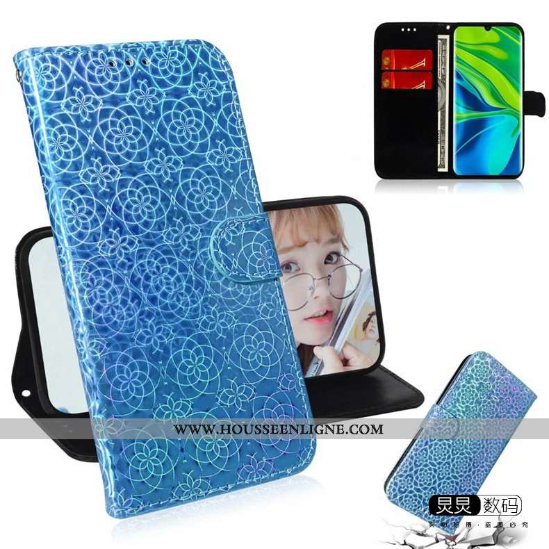 Coque Huawei P Smart 2020 Silicone Protection Or Téléphone Portable Étui Tendance Cuir Doré