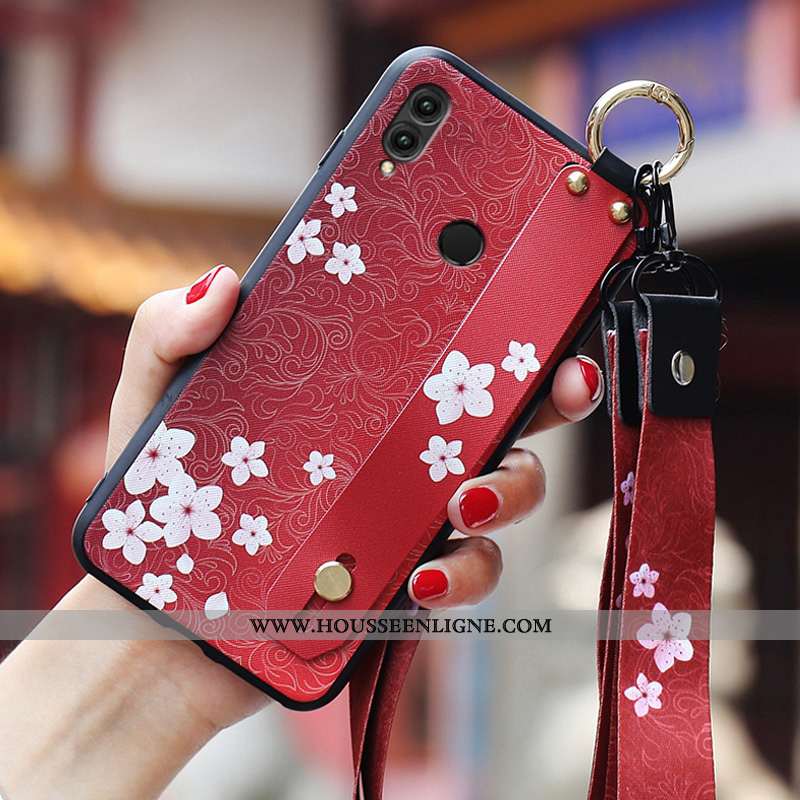 Coque Huawei P Smart 2020 Ultra Tendance Ornements Suspendus Étui Incassable Tout Compris Rose